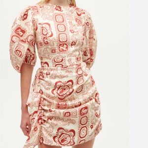 Rhode Pia Dress Red Bazar